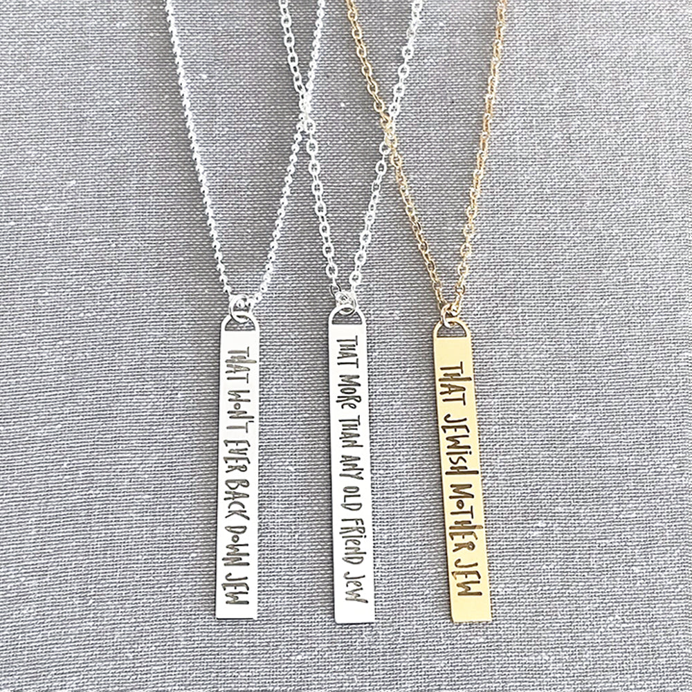 Personalize it In Your Own Words Necklace