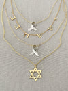 Jordan Star of David Necklace II