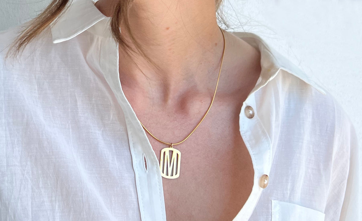 Vered Initial Necklace