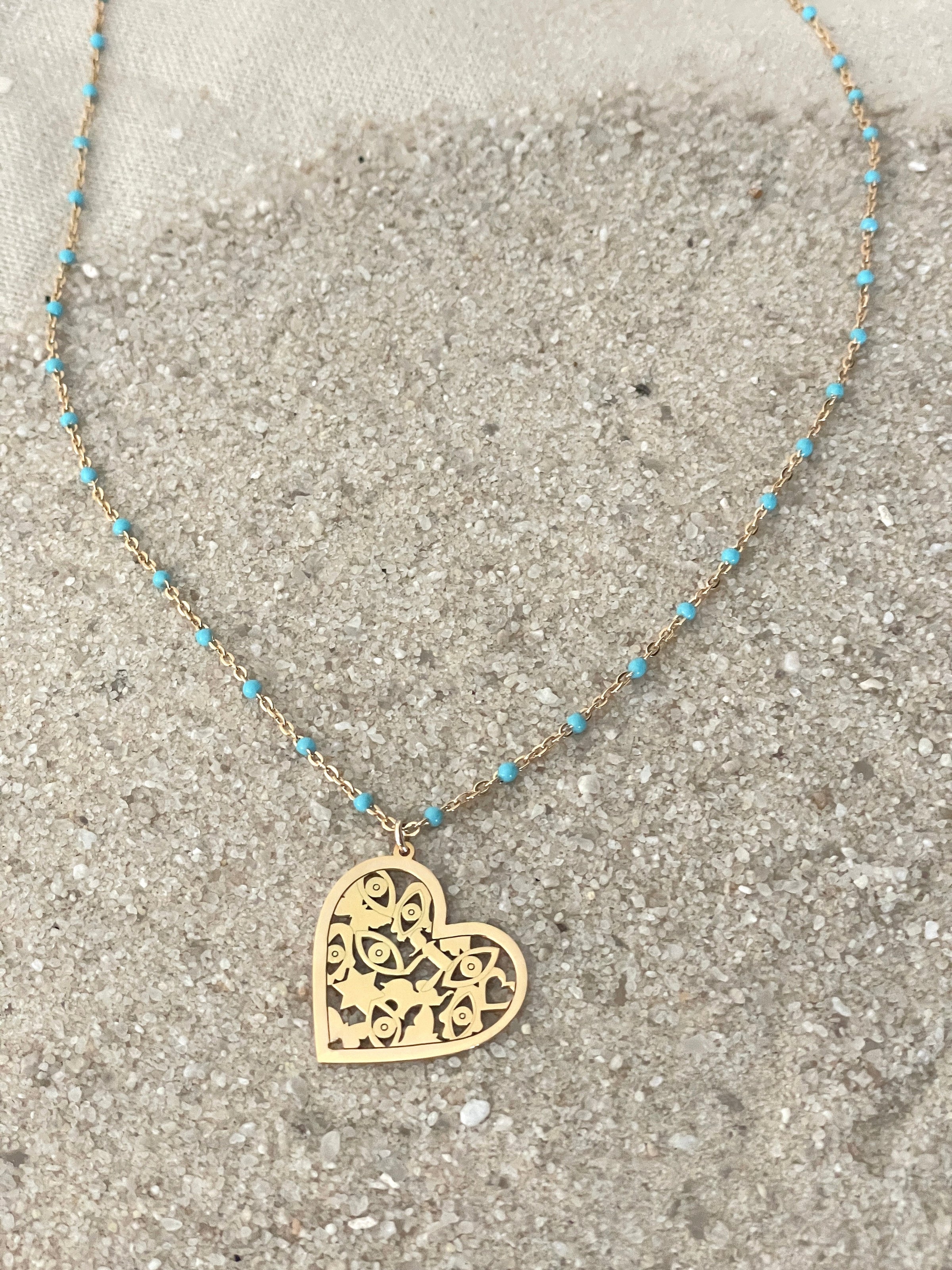 Mia Turquoise Good Luck Necklace I