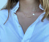 Dani Star of David Diamond Paperclip Necklace