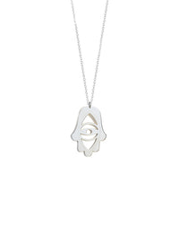 Eye Hamsa Necklace