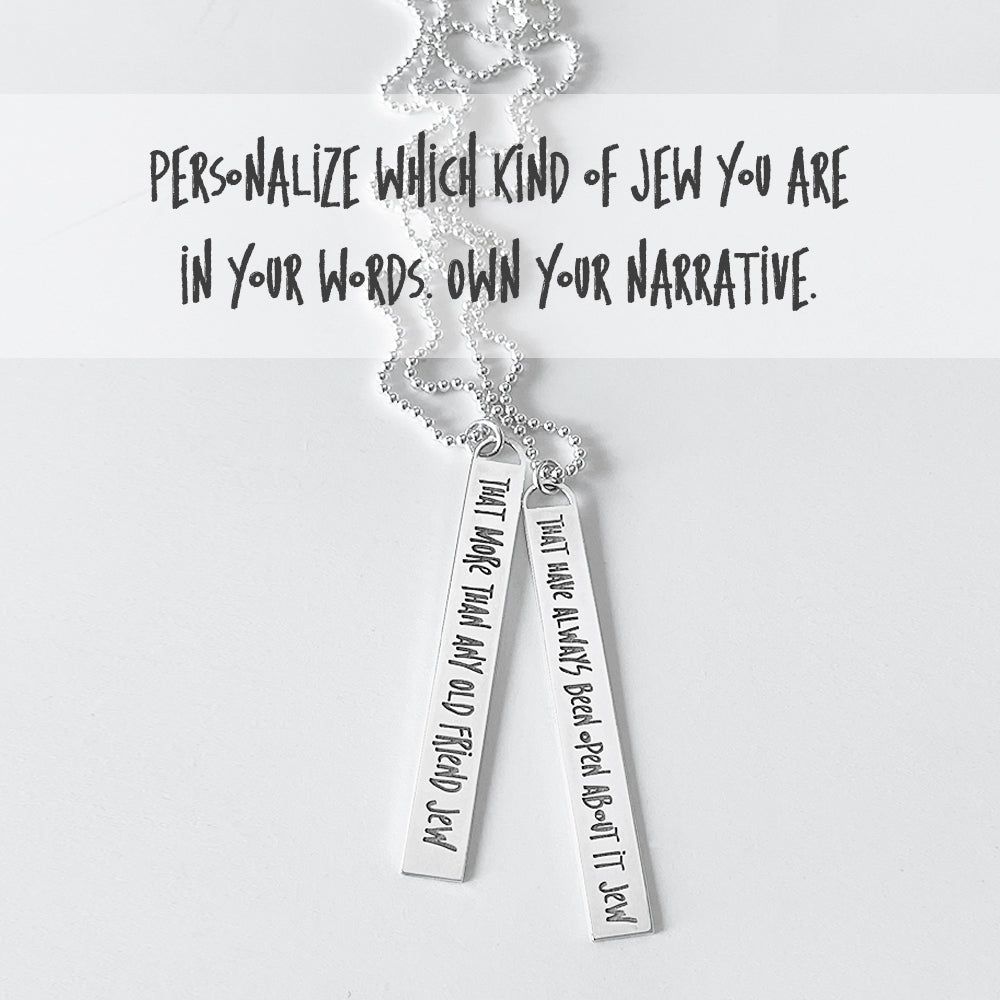 Personalize it In Your Own Words Necklace