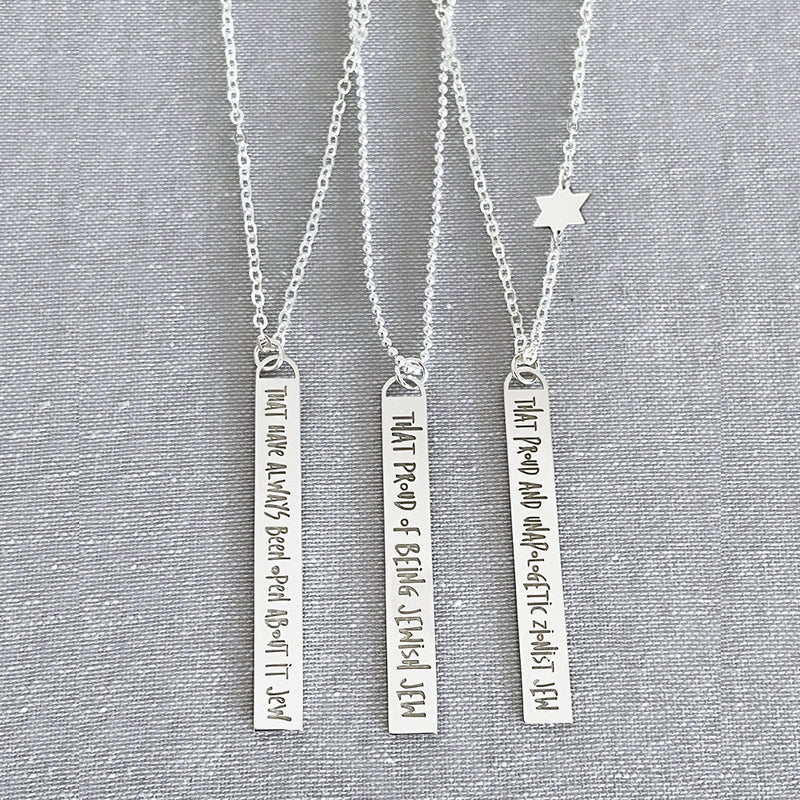 Personalize it In Your Own Words Necklace