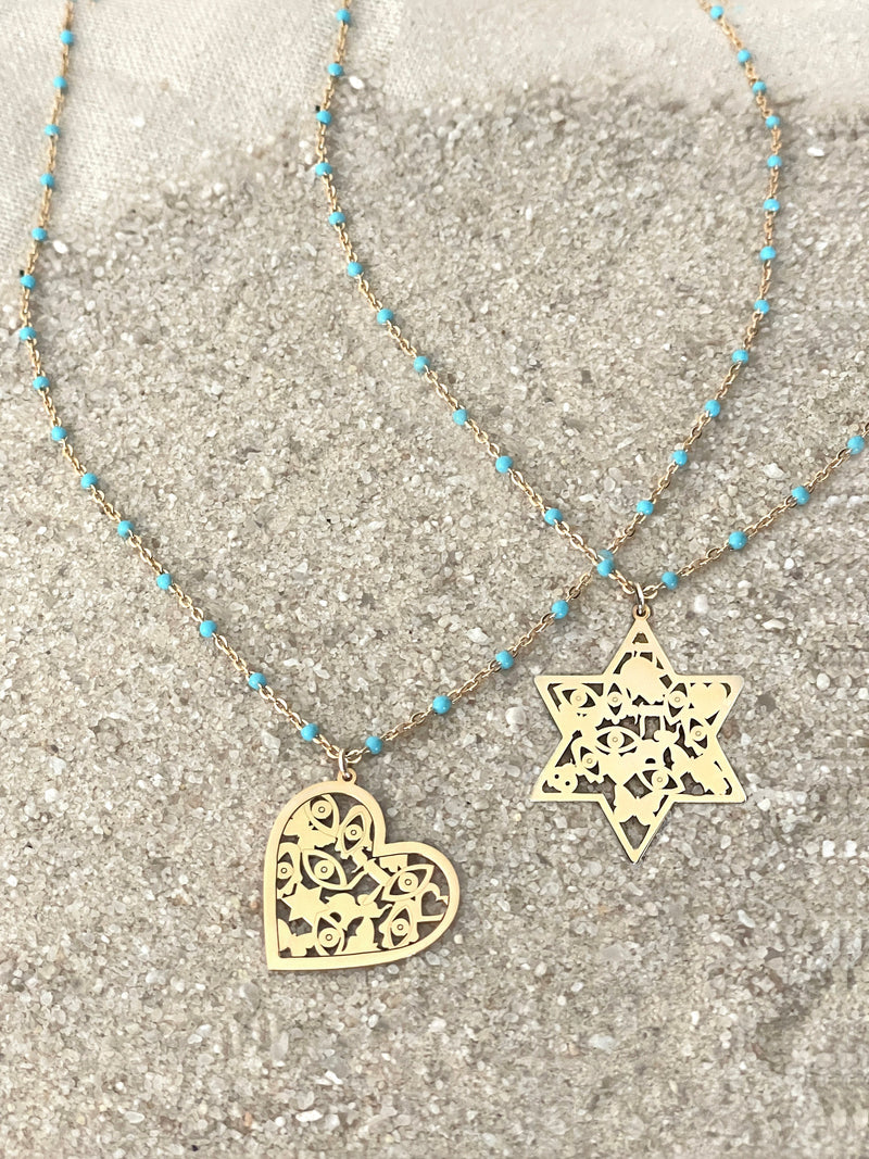 Mia Turquoise Good Luck Necklace I