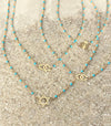 Turquoise Mini Charm Necklaces