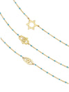 Turquoise Mini Charm Necklaces