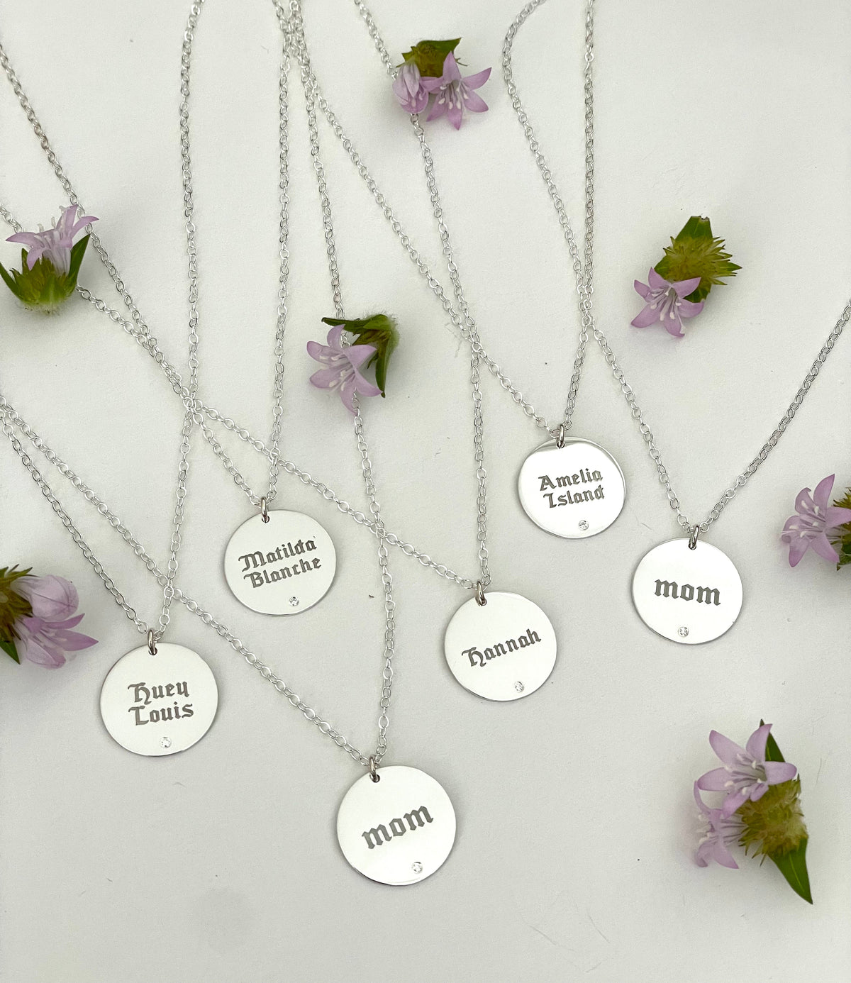 Sammy Name Charm Necklace