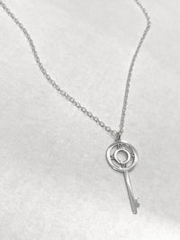 Atlas Initial Key Necklace