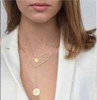 Knot Medallion Lariat