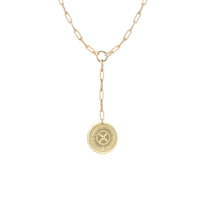 Knot Medallion Lariat