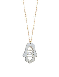 Eye Hamsa Necklace