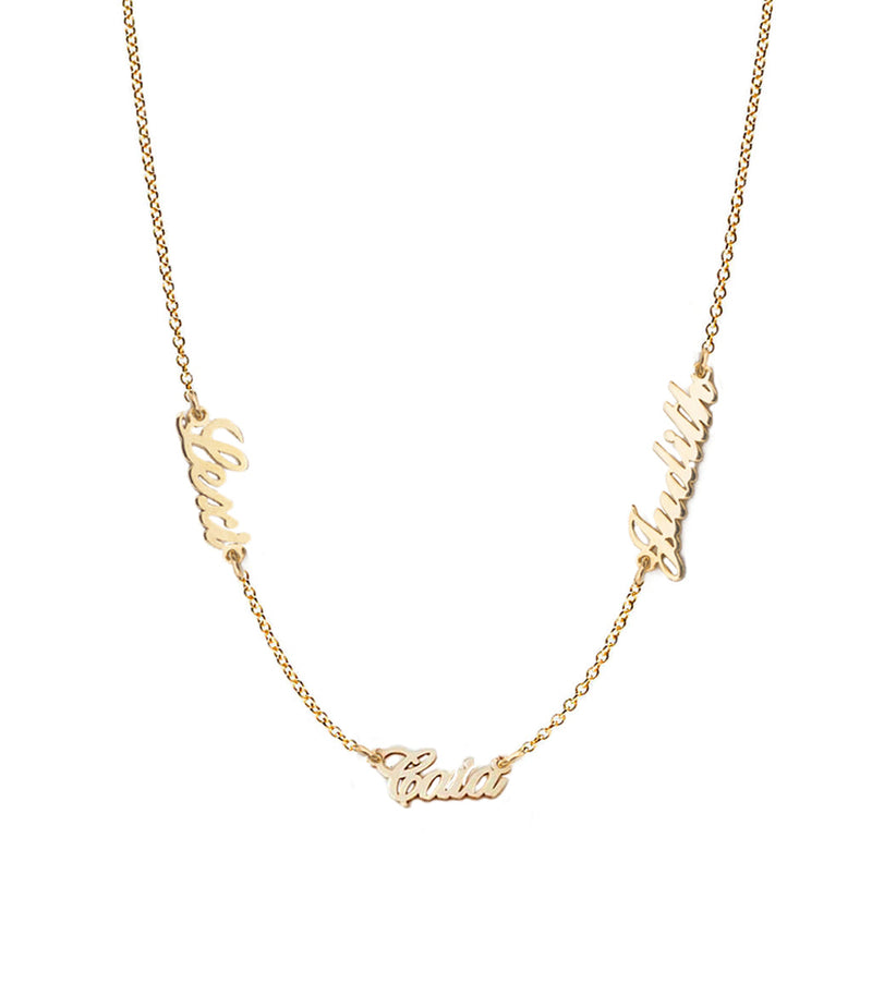 Olivia Nameplate Necklace