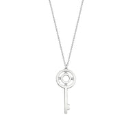 Atlas Initial Key Necklace