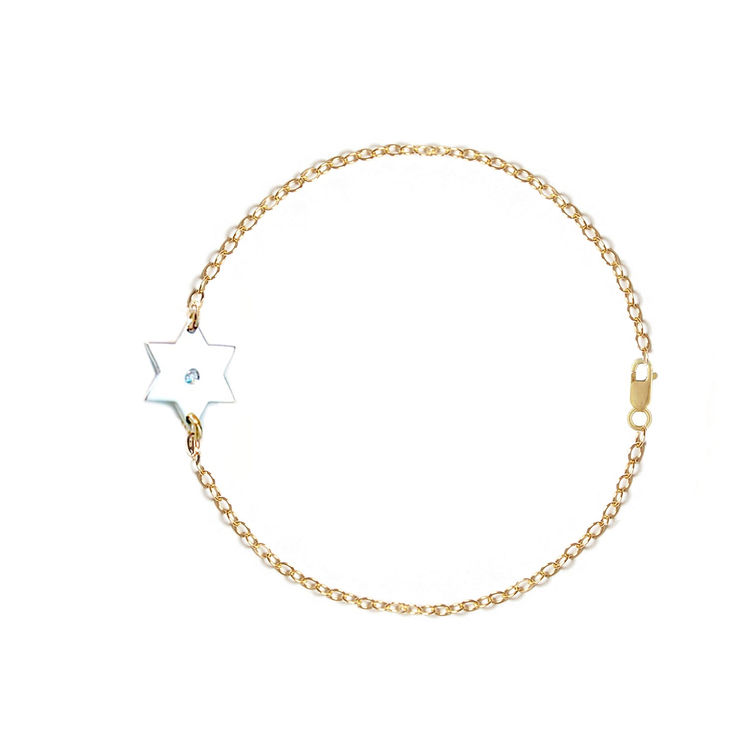 Dani Star of David Diamond Bracelet | Anklet